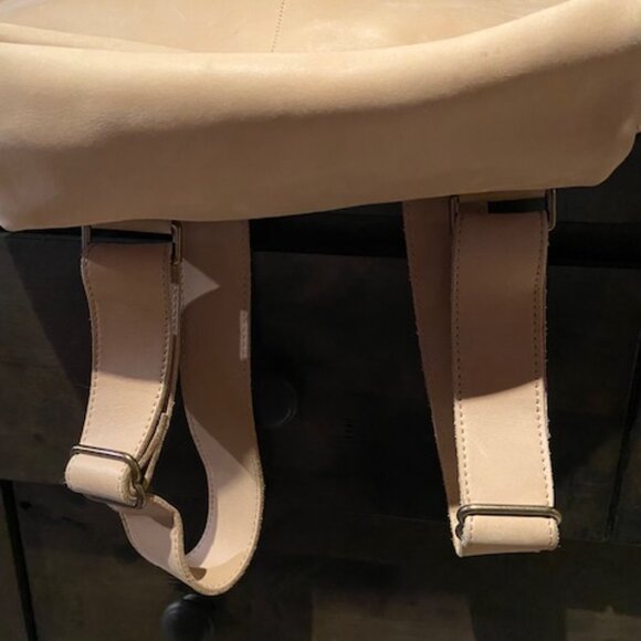 Able Ella Tan Leather Backpack - Magnolia - Picture 4 of 6